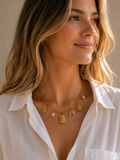 Collier Soleil & Lune Doré